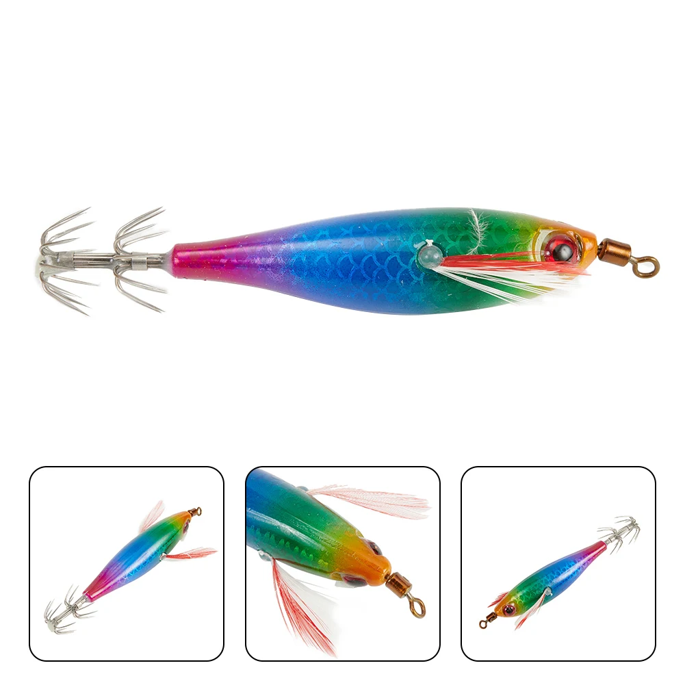 5g/8cm Fishing Bait Luminous Wooden Shrimp Squid Hook Fake Bait Fish Hook Silicone Octopus Bait Fishing Tackle Accessories
5g/8cm Fishing Bait Luminous Wooden Shrimp Squid Hook Fake Bait Fish Hook Silicone Octopus Bait Fishing Tackle Accessories