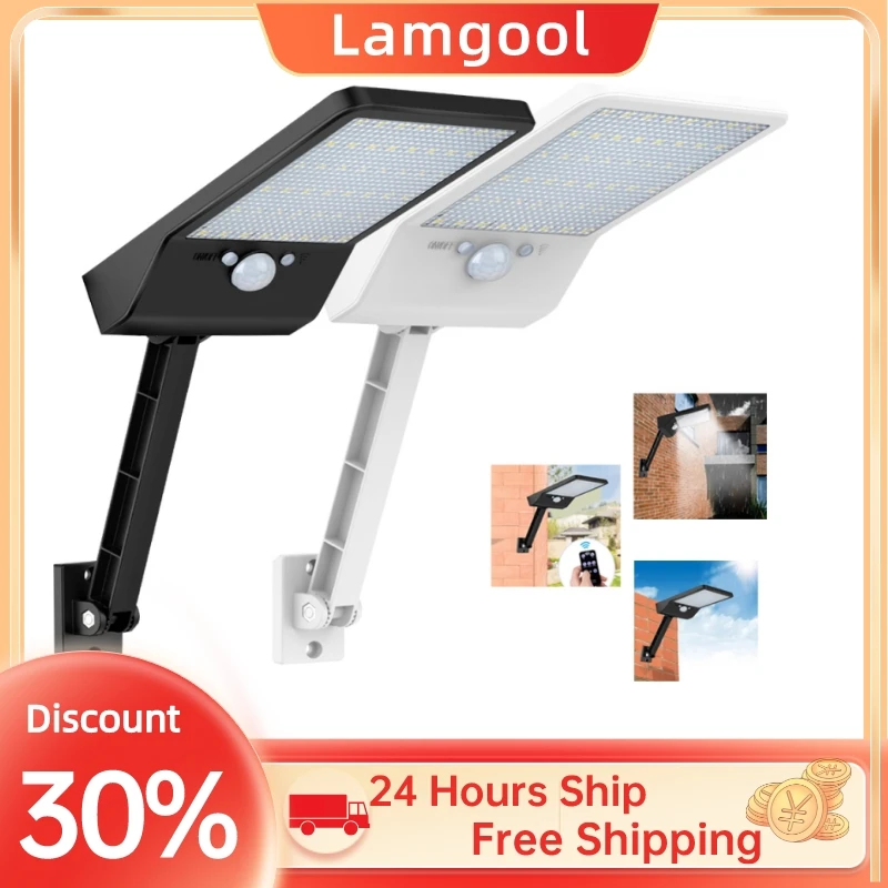48 Led 800 Lm Outdoor Solar Street Wall Lamp Pir Motion Sensor Garden Security Waterproof Remote Control Garage Solar Light Hot
48 Led 800 Lm Outdoor Solar Street Wall Lamp Pir Motion Sensor Garden Security Waterproof Remote Control Garage Solar Light Hot