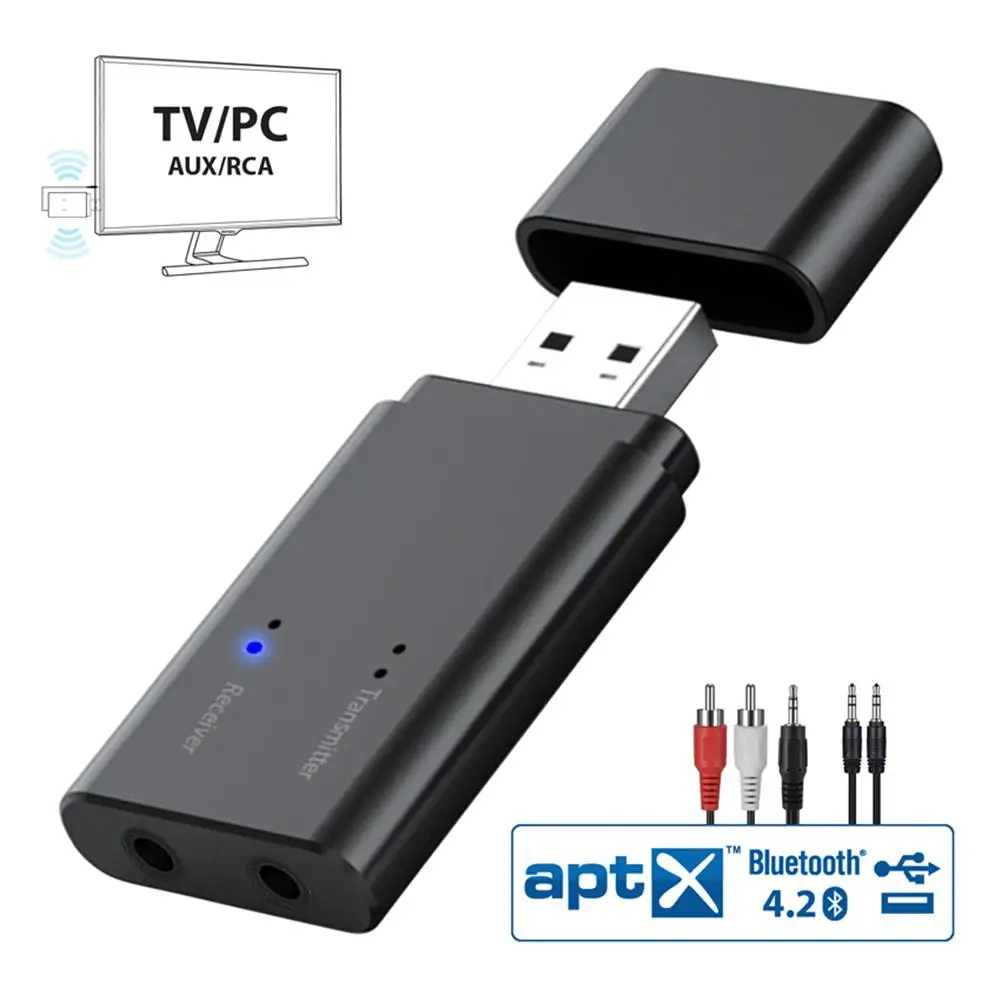 Tx11s USB Bluetooth 4,2 адаптер с 3,5-мм вспомогательным портом для ПК автомобильный динамик 2 в 1 USB беспроводной музыкальный аудио приемник передатчик
Tx11s USB Bluetooth 4,2 адаптер с 3,5-мм вспомогательным портом для ПК автомобильный динамик 2 в 1 USB беспроводной музыкальный аудио приемник передатчик