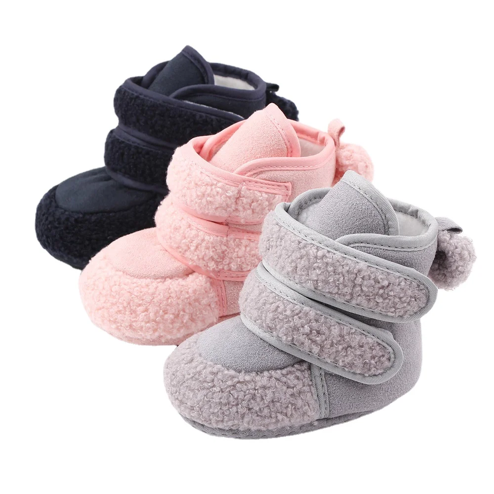 Winter double hook and loop baby cotton boots Teddy velvet warm boots baby shoes baby shoes soft bottom warm shoes.
Winter double hook and loop baby cotton boots Teddy velvet warm boots baby shoes baby shoes soft bottom warm shoes.