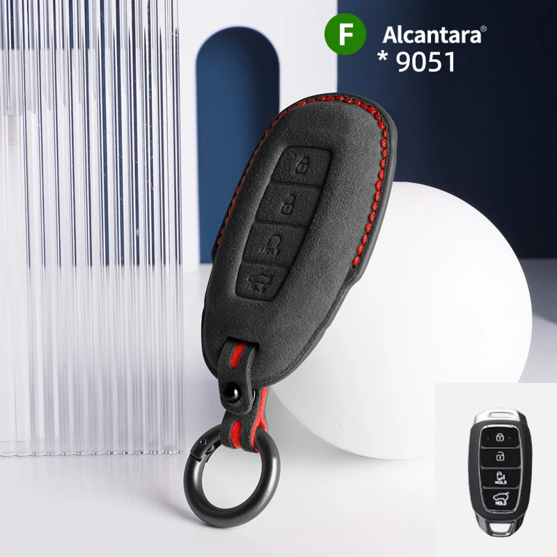 Car Key Case Cover Holder Buckle Alcantara For Beijing-Hyundai Mistra Elantra Ix25 Tucson Lafesta Accessories
Car Key Case Cover Holder Buckle Alcantara For Beijing-Hyundai Mistra Elantra Ix25 Tucson Lafesta Accessories