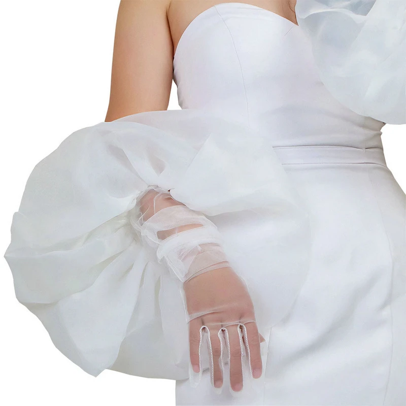 1 Pair 80CM Women Gloves Super Long Elegant Lady Bride Prom Bridal Gloves Wedding Dress Accessories Ruffle Lady Gloves
1 Pair 80CM Women Gloves Super Long Elegant Lady Bride Prom Bridal Gloves Wedding Dress Accessories Ruffle Lady Gloves