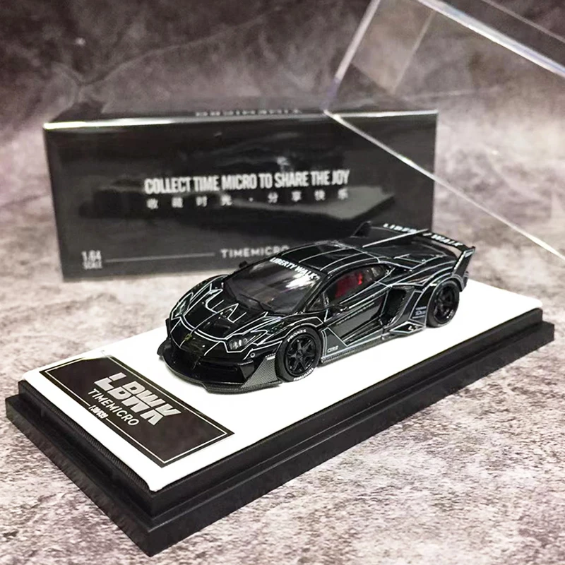 Time Micro 1:64 Model Car Lambro LP700 GTEVO Alloy Die-Cast Running Sport - Black
Time Micro 1:64 Model Car Lambro LP700 GTEVO Alloy Die-Cast Running Sport - Black