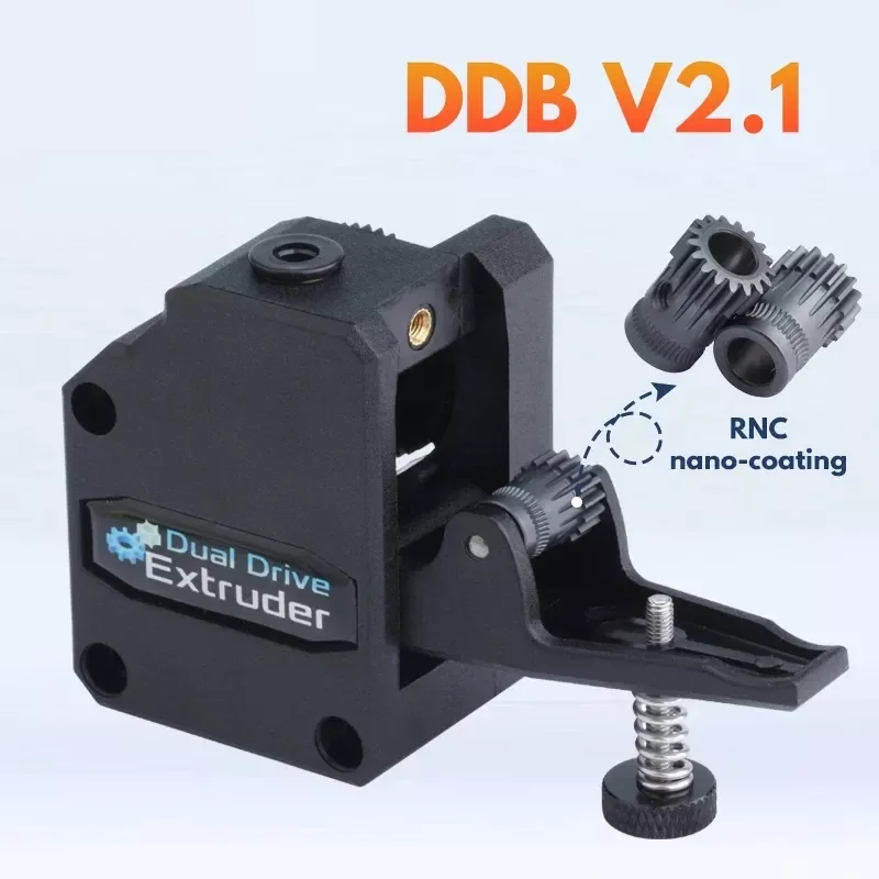 NEW2023 New Trianglelab RNC Nano Coated Gear DDB Extruder V2.1 Bowden Extruder Dual Drive Extruder For 3d printer Ender3 CR10 TE
NEW2023 New Trianglelab RNC Nano Coated Gear DDB Extruder V2.1 Bowden Extruder Dual Drive Extruder For 3d printer Ender3 CR10 TE