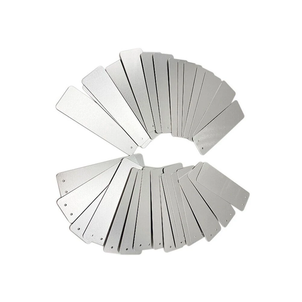 50pcs Plant Labels Aluminum Plant Labels Double Sided Metal Labels Tree ID Tags Durable Waterproof 82*25*0.5MM
50pcs Plant Labels Aluminum Plant Labels Double Sided Metal Labels Tree ID Tags Durable Waterproof 82*25*0.5MM