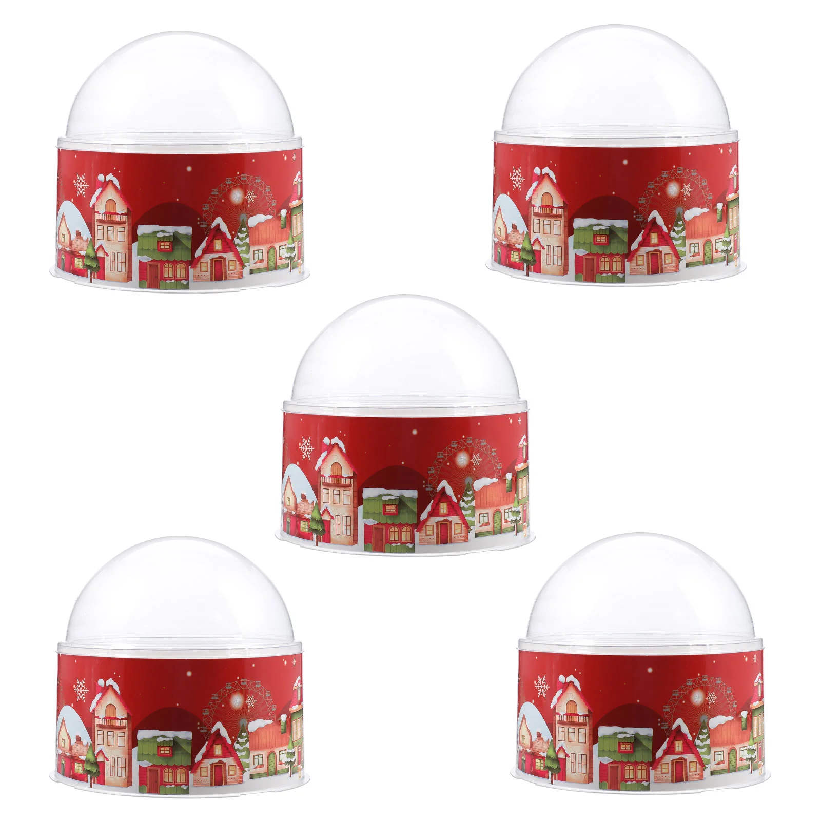 5 Sets Cake Dome Container Clear Cake Box Transparent Cupcake Box Individual Cupcake Containe
5 Sets Cake Dome Container Clear Cake Box Transparent Cupcake Box Individual Cupcake Containe
