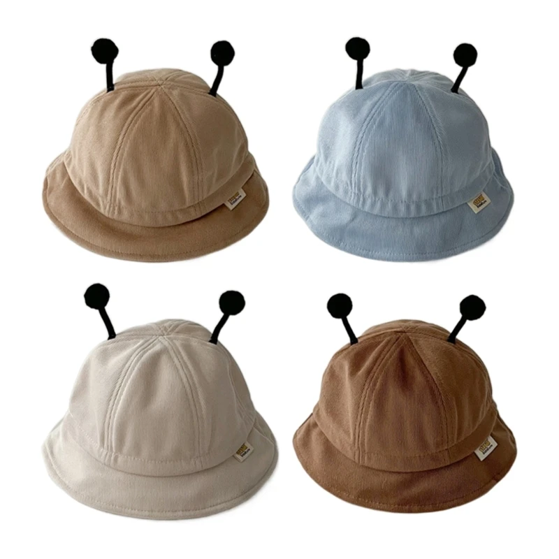 

Stylish & Practical Kids Bucket Sun Hat with Ears Unisex Fisherman Hat Cotton Cap Suitable for Beachs Park & Travel
