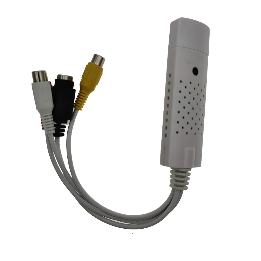 USB2.0 To RCA Audio Video Capture Card High-Quality Video And Audio Capture Card Adapter Cable For TV DVD VHS Capture Device
USB2.0 To RCA Audio Video Capture Card High-Quality Video And Audio Capture Card Adapter Cable For TV DVD VHS Capture Device