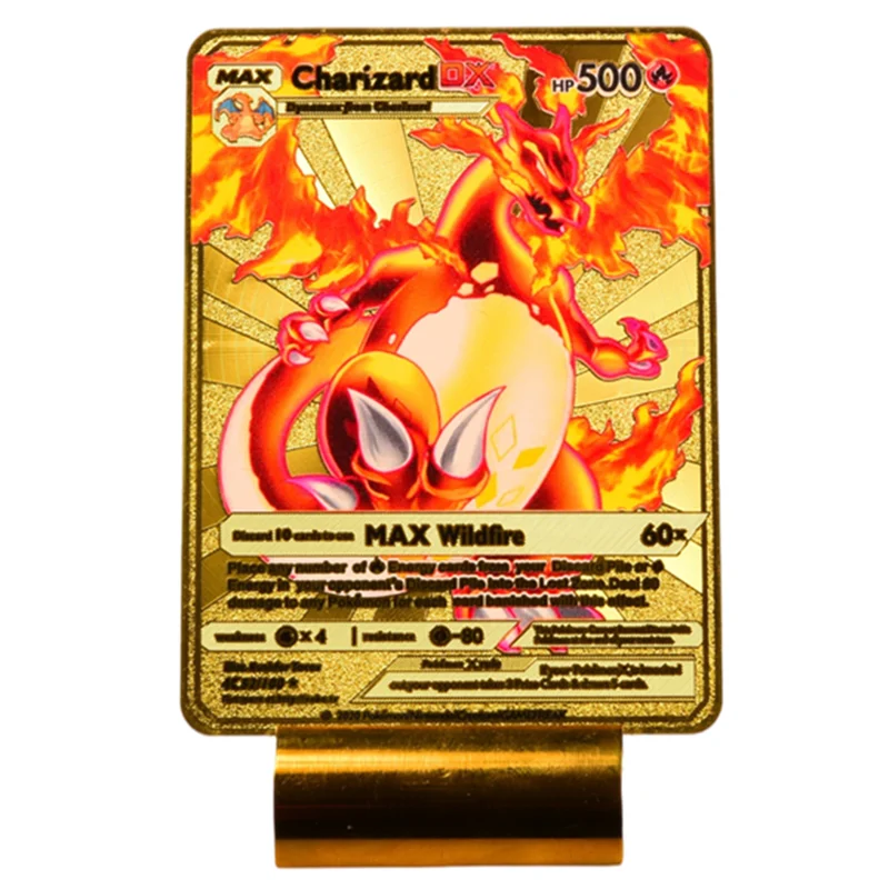 2022 New Pokemon Gold Cards,Glitter Metal Cards,Collectibles, Battles,Interactive, Games,Anime Characters, Children's Toys,Gifts
2022 New Pokemon Gold Cards,Glitter Metal Cards,Collectibles, Battles,Interactive, Games,Anime Characters, Children's Toys,Gifts