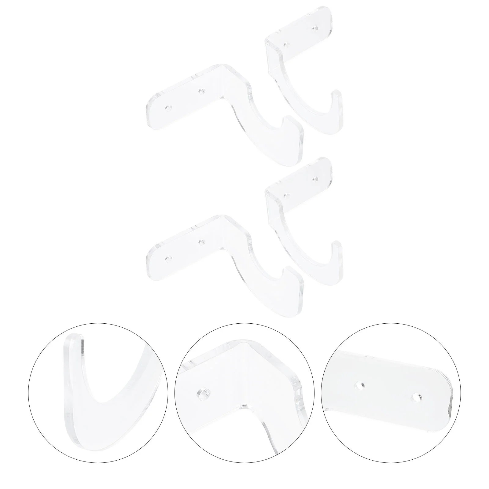 2 Pairs Clothes Hanger Stand Bat Baseball Displaying 8.5X6.5CM Tennis Rack Softball Stands Transparent Acrylic Holder
2 Pairs Clothes Hanger Stand Bat Baseball Displaying 8.5X6.5CM Tennis Rack Softball Stands Transparent Acrylic Holder