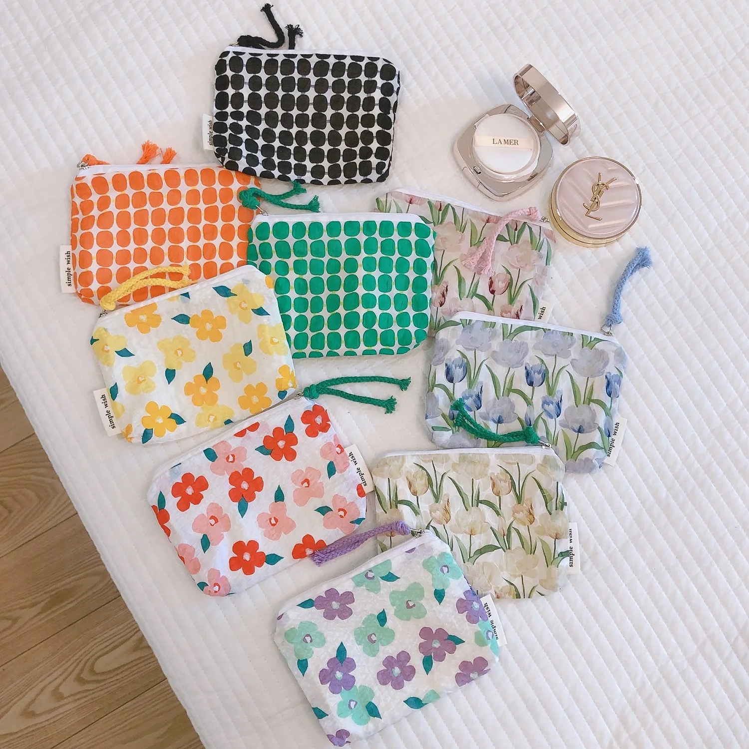 Mini Women's Cosmetic Pouch Bag With Zipper Cute Small Cotton Make Up Organzier Inner Bag For Bag Small Fabric Coin Card Purse
Mini Women's Cosmetic Pouch Bag With Zipper Cute Small Cotton Make Up Organzier Inner Bag For Bag Small Fabric Coin Card Purse
