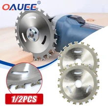 Oauee Alloy Woodwork Double Side Saw Blade Multitool Roughing Disc For Wood Multifunctional Metal Saw Wood Aliuminum Cut Disc