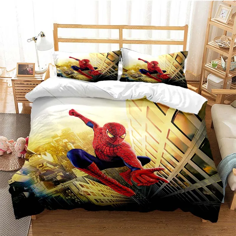 Bedding Set 3D Cartoon spider Bedding Set Duvet Cover Comforter Bed Linen Single Twin Full Queen Size Kids Girl Boys Gift
Bedding Set 3D Cartoon spider Bedding Set Duvet Cover Comforter Bed Linen Single Twin Full Queen Size Kids Girl Boys Gift