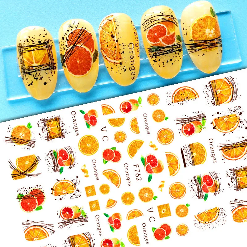 Summer fruit stickers for nail art decoration orange strawberry watermelon avocado kiss mouth women face peel off decals FW100
Summer fruit stickers for nail art decoration orange strawberry watermelon avocado kiss mouth women face peel off decals FW100