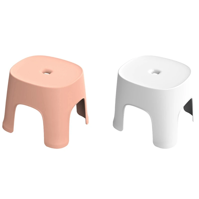 2PCS Small Bench Anti-Skid Coffee Table Plastic Simple Stool Adult Thickening Children's Stool, White & Pink
2PCS Small Bench Anti-Skid Coffee Table Plastic Simple Stool Adult Thickening Children's Stool, White & Pink