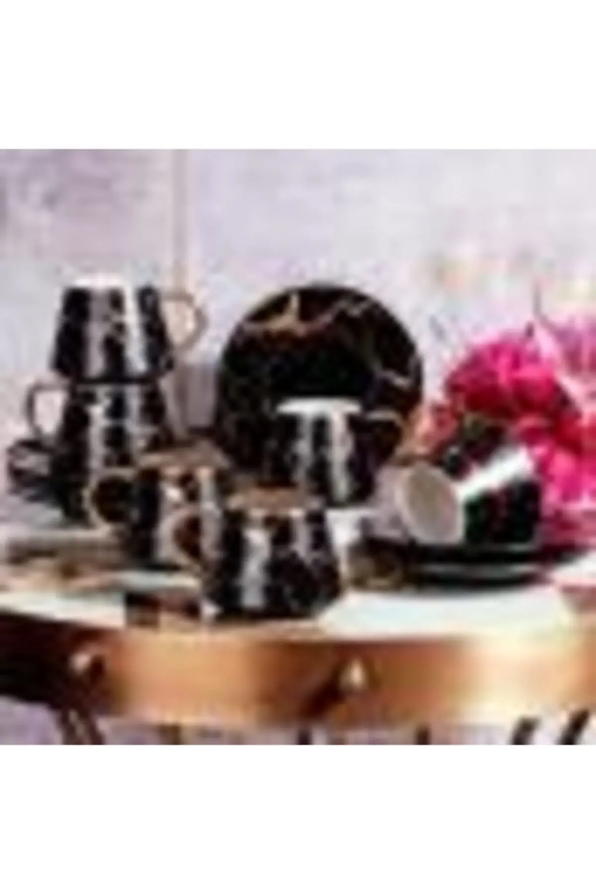 Amazing Turkish Greek Arabic Coffee & Espresso Cup Set New Bone 120CC 6 Psc. Coffee Cup Set (Matte Black Gilded) FIN-518
Amazing Turkish Greek Arabic Coffee & Espresso Cup Set New Bone 120CC 6 Psc. Coffee Cup Set (Matte Black Gilded) FIN-518