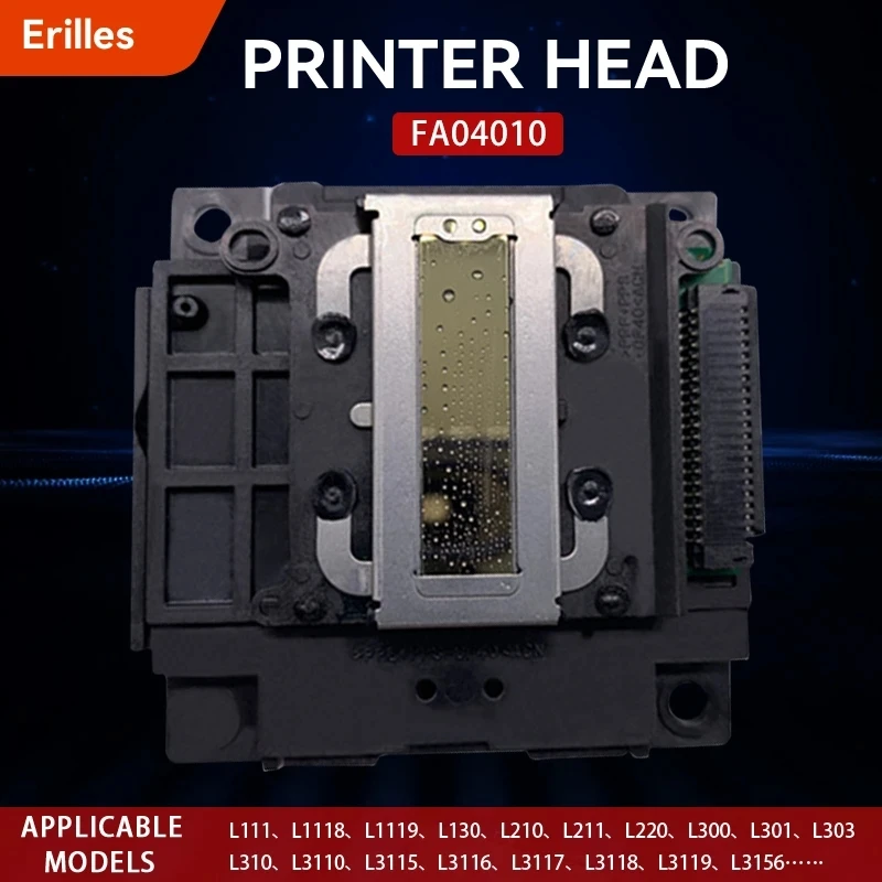Printhead FA04000 Print Head Printer Head FA04010 For Epson L301 L351 L365 L385 L405 L579 L1110 L3150 L3153 L3158 L4150 L5190
Printhead FA04000 Print Head Printer Head FA04010 For Epson L301 L351 L365 L385 L405 L579 L1110 L3150 L3153 L3158 L4150 L5190