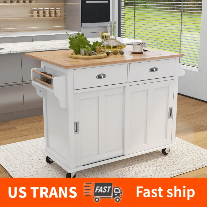 Кухонная Тележка с резиновой деревянной столешницей, скрытая раздвижная дверь сарая с регулируемой высотой 
Кухонная Тележка с резиновой деревянной столешницей, скрытая раздвижная дверь сарая с регулируемой высотой