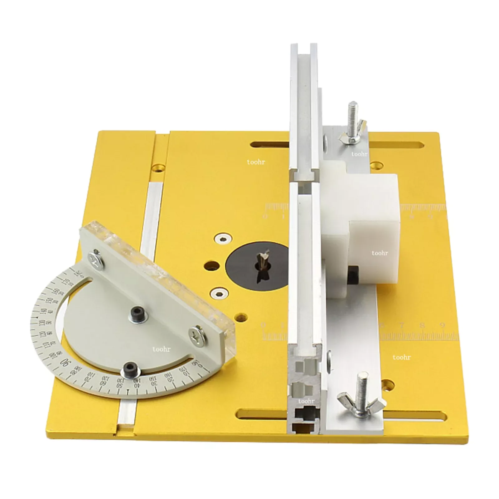 Router Table Insert Plate For Woodworking Benches Table Saw With Miter Gauge Guide Aluminium Profile Fence Sliding Brackets
Router Table Insert Plate For Woodworking Benches Table Saw With Miter Gauge Guide Aluminium Profile Fence Sliding Brackets