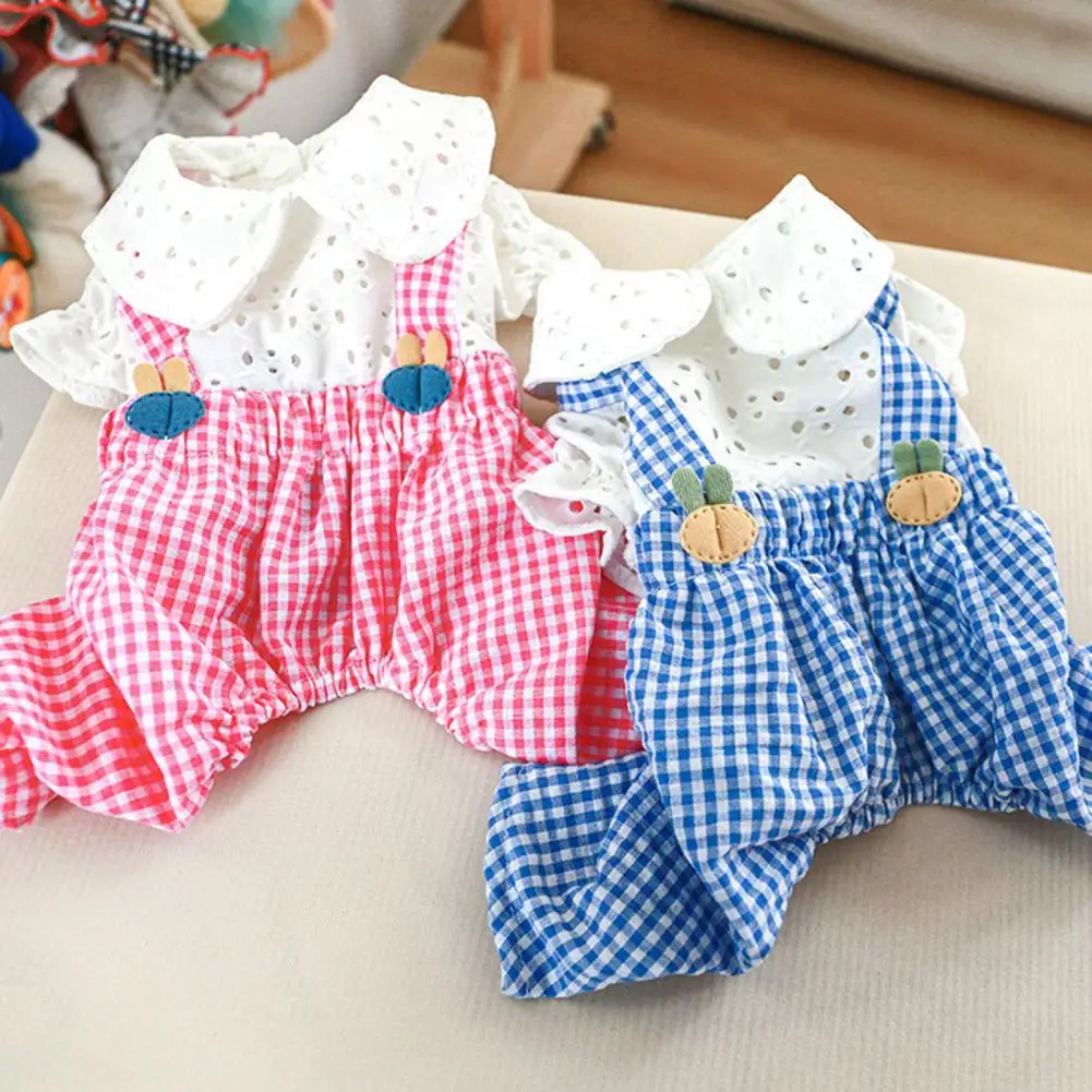 Pet Romper Polyester Pet Cloth Washable Elasticity Fashion Comfortable Touch Pet Bunny Plaid Cloth
Pet Romper Polyester Pet Cloth Washable Elasticity Fashion Comfortable Touch Pet Bunny Plaid Cloth