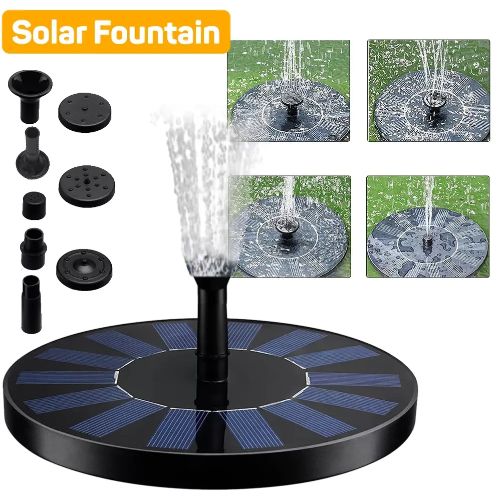 Floating Solar Fountain Garden Waterfall Fountain Pool Pond Bird Bath Solar Panel Powered Fountain Water Pump Garden Decoration
Floating Solar Fountain Garden Waterfall Fountain Pool Pond Bird Bath Solar Panel Powered Fountain Water Pump Garden Decoration