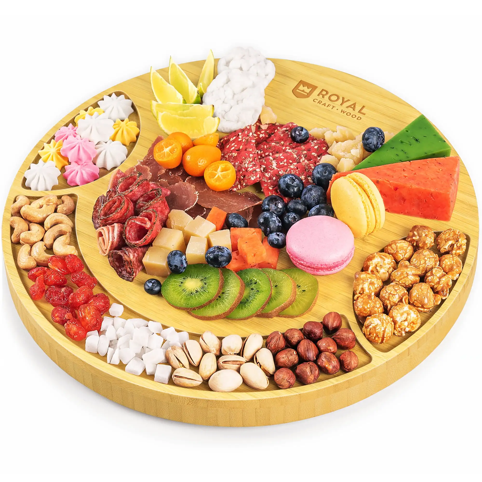 Large Round Cheese Board and Knife Set - Charcuterie Board, Bamboo Cheese Board Set, Cheese Platter Board, Cheese Tray Set, Chee
Large Round Cheese Board and Knife Set - Charcuterie Board, Bamboo Cheese Board Set, Cheese Platter Board, Cheese Tray Set, Chee