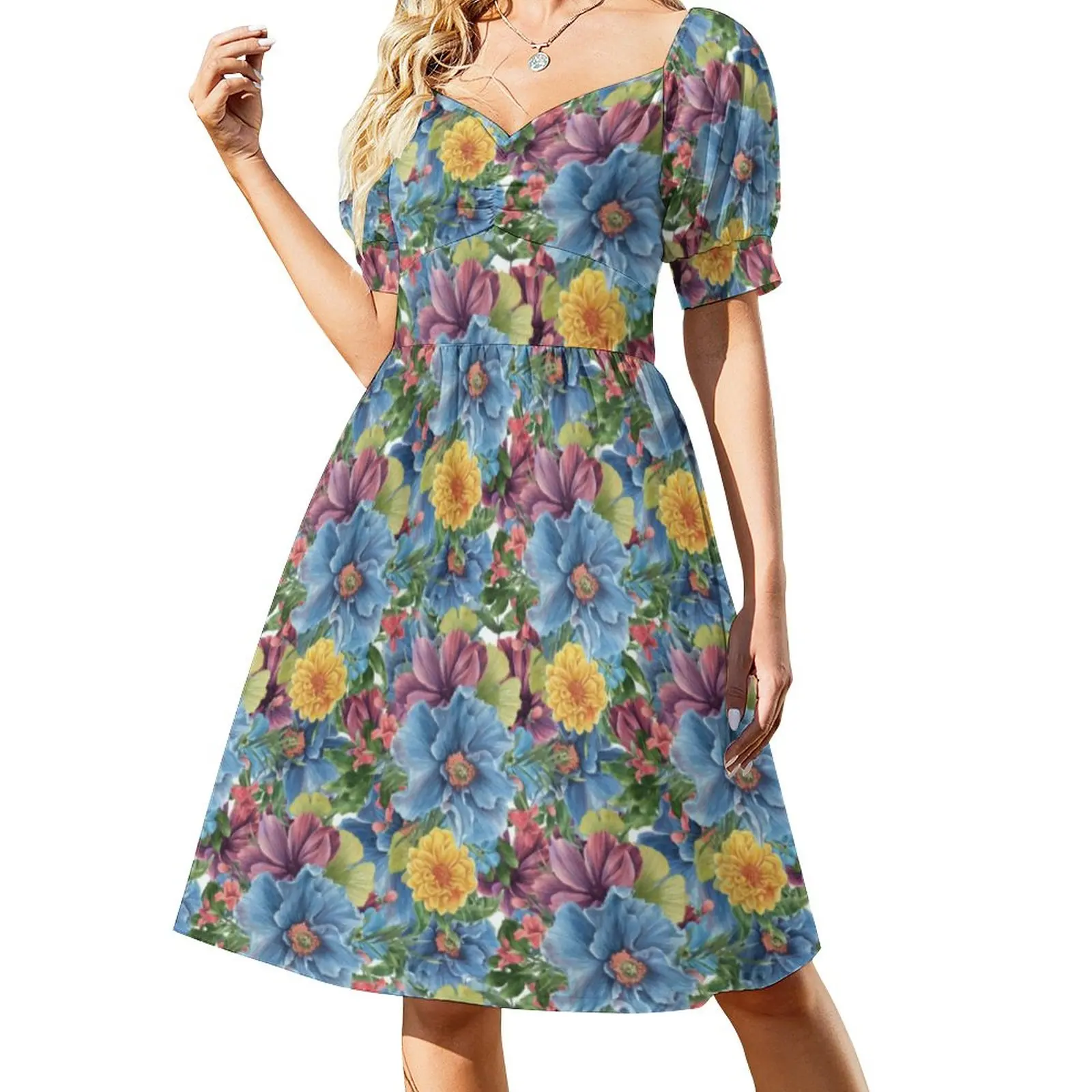 Colorful Flower Dress Elegant Floral Print Elegant Dresses Summer Aesthetic Casual Dress Graphic Clothes Big Size 4XL 5XL
Colorful Flower Dress Elegant Floral Print Elegant Dresses Summer Aesthetic Casual Dress Graphic Clothes Big Size 4XL 5XL