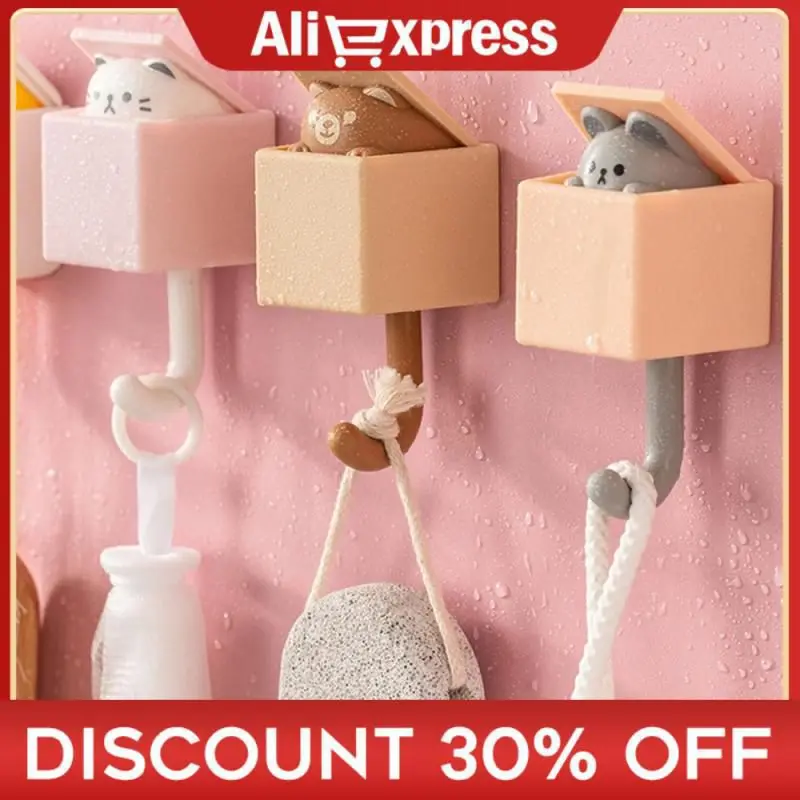 Creative Cat Hook Cute Seamless Hangers Hooks Self-adhesive Towel Key Umbrella Storage Hanger Wall Animal Decoration Rack
Creative Cat Hook Cute Seamless Hangers Hooks Self-adhesive Towel Key Umbrella Storage Hanger Wall Animal Decoration Rack