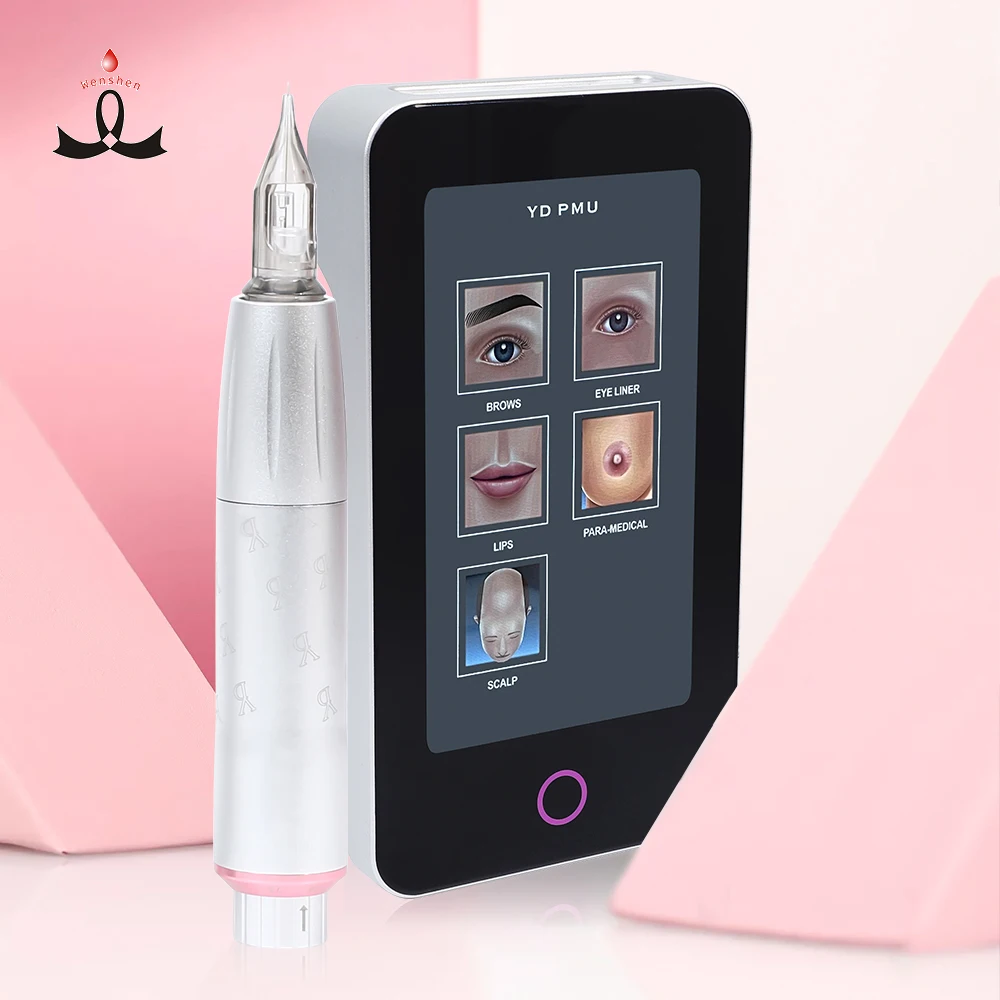 WenShen Touch Screen Intelligent Power Supply eyebrow lip Areola rotary YD tattoo pen semi permanent makeup machine
WenShen Touch Screen Intelligent Power Supply eyebrow lip Areola rotary YD tattoo pen semi permanent makeup machine