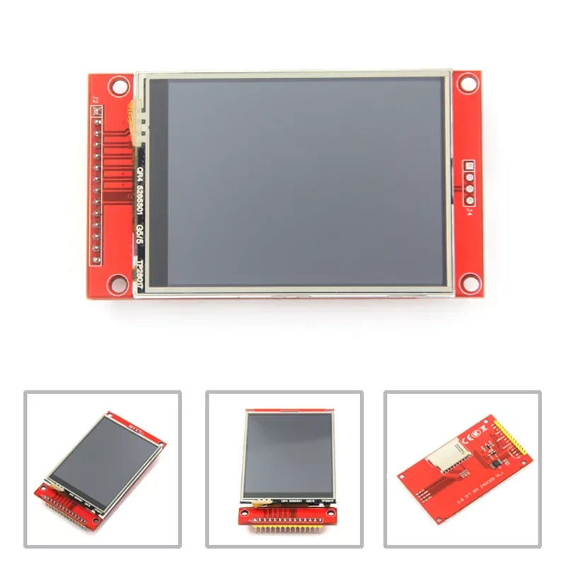 Модуль последовательного порта ЖК-дисплея 2,8 дюйма 240x320 SPI TFT с PCB адаптером ILI9341 5 В/3,3 В 2,8 дюймовый светодиодный дисплей для интерфейса 5110
Модуль последовательного порта ЖК-дисплея 2,8 дюйма 240x320 SPI TFT с PCB адаптером ILI9341 5 В/3,3 В 2,8 дюймовый светодиодный дисплей для интерфейса 5110