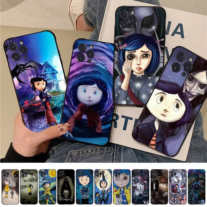 Disney Coraline & the Secret Door Phone Case For iPhone 14 13 12 Mini 11 Pro XS Max X XR SE 6 7 8 Plus Soft Silicone Cover
Disney Coraline & the Secret Door Phone Case For iPhone 14 13 12 Mini 11 Pro XS Max X XR SE 6 7 8 Plus Soft Silicone Cover