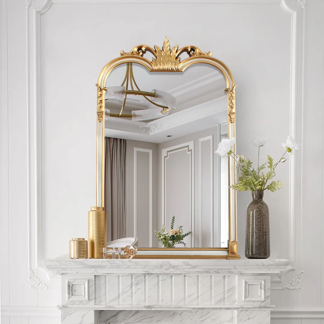 Large Full Body Vanity Mirror Standing Glass Long Golden Bedroom Mirror Girls Design Luxury Wandspiegel Ornaments Decoration
Large Full Body Vanity Mirror Standing Glass Long Golden Bedroom Mirror Girls Design Luxury Wandspiegel Ornaments Decoration