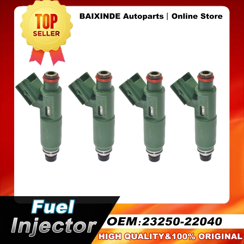 OEM 23250-22040 23209-22040 Fuel Injector Nozzle 4Pcs For Celica Corolla Matrix MR2 1.8L L4 New Original Auto Accessories
OEM 23250-22040 23209-22040 Fuel Injector Nozzle 4Pcs For Celica Corolla Matrix MR2 1.8L L4 New Original Auto Accessories