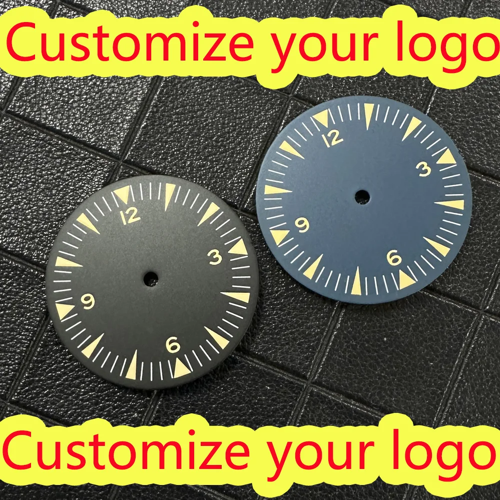 31mm yellow green luminous 369 dial suitable for NH35/36/70/4R/7S movement custom dial watch accessories
31mm yellow green luminous 369 dial suitable for NH35/36/70/4R/7S movement custom dial watch accessories