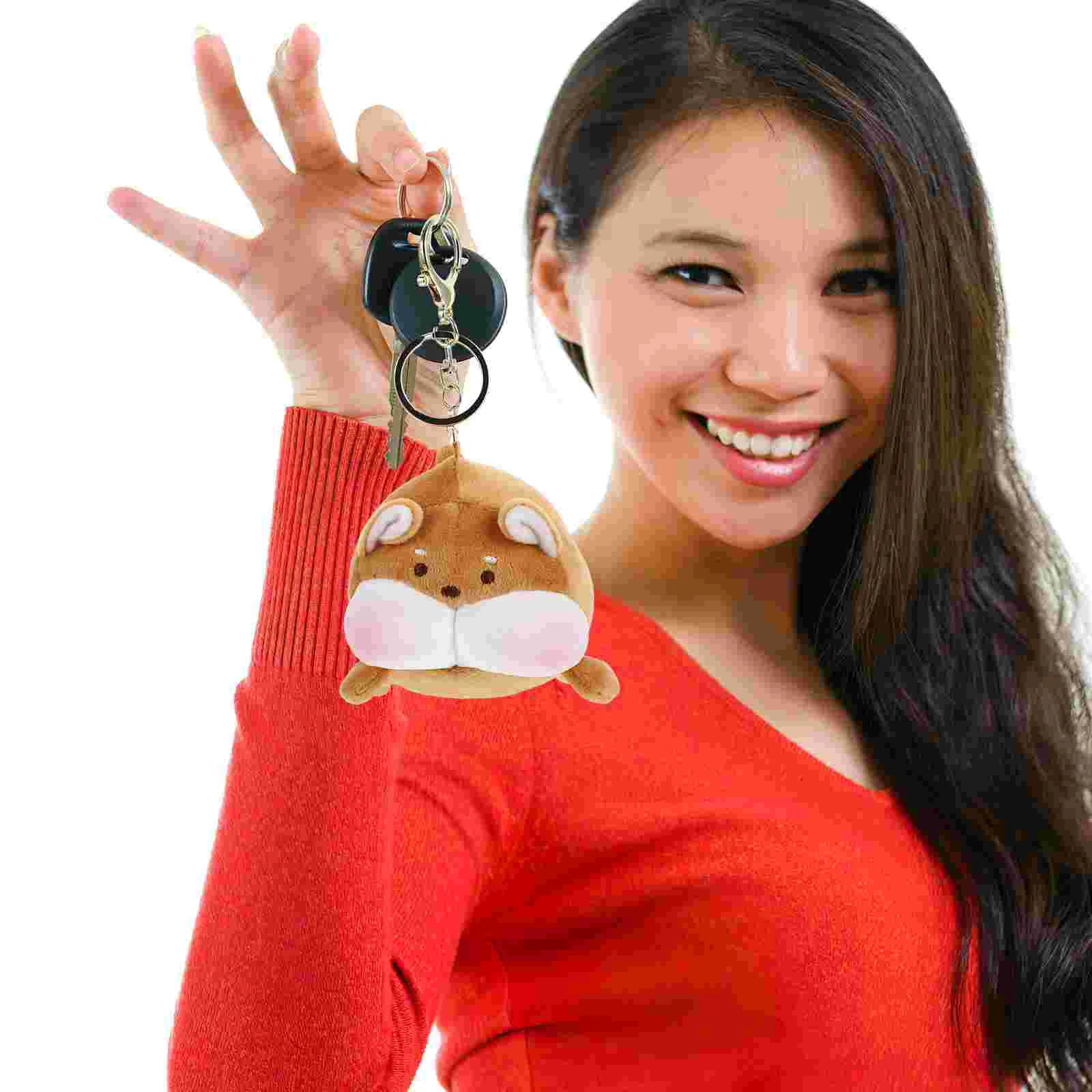 3 Pcs Plush Toy Pendant Keychains For Women Animal Keyring Ornament 10cm Stuffed Lovely Alloy
3 Pcs Plush Toy Pendant Keychains For Women Animal Keyring Ornament 10cm Stuffed Lovely Alloy