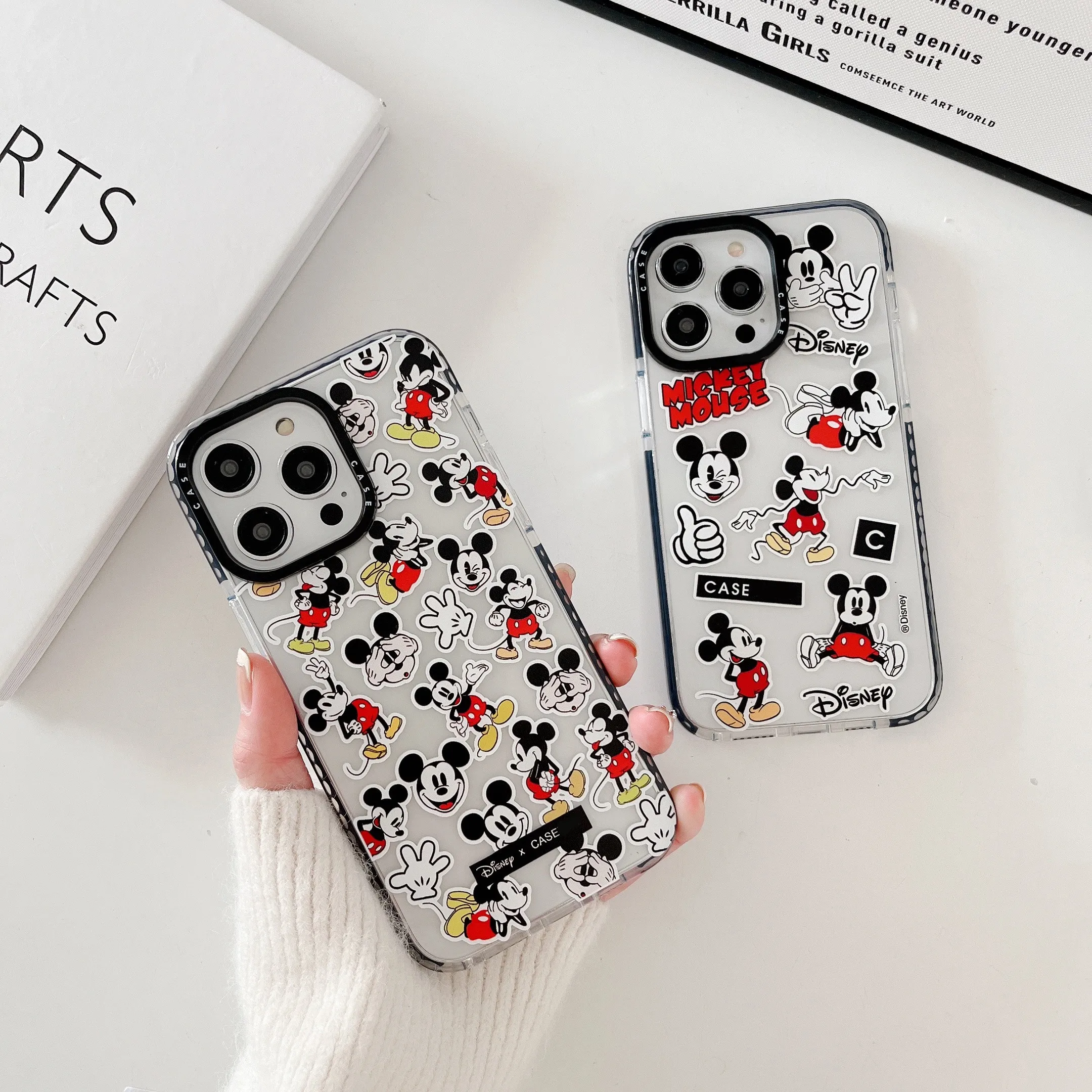 Disney Mickey Mouse Phone Case For Iphone 11 12 13 14 Pro Max X Xs Xr 7 8 Plus SE Cartoon transparent silicone anti-fall
Disney Mickey Mouse Phone Case For Iphone 11 12 13 14 Pro Max X Xs Xr 7 8 Plus SE Cartoon transparent silicone anti-fall