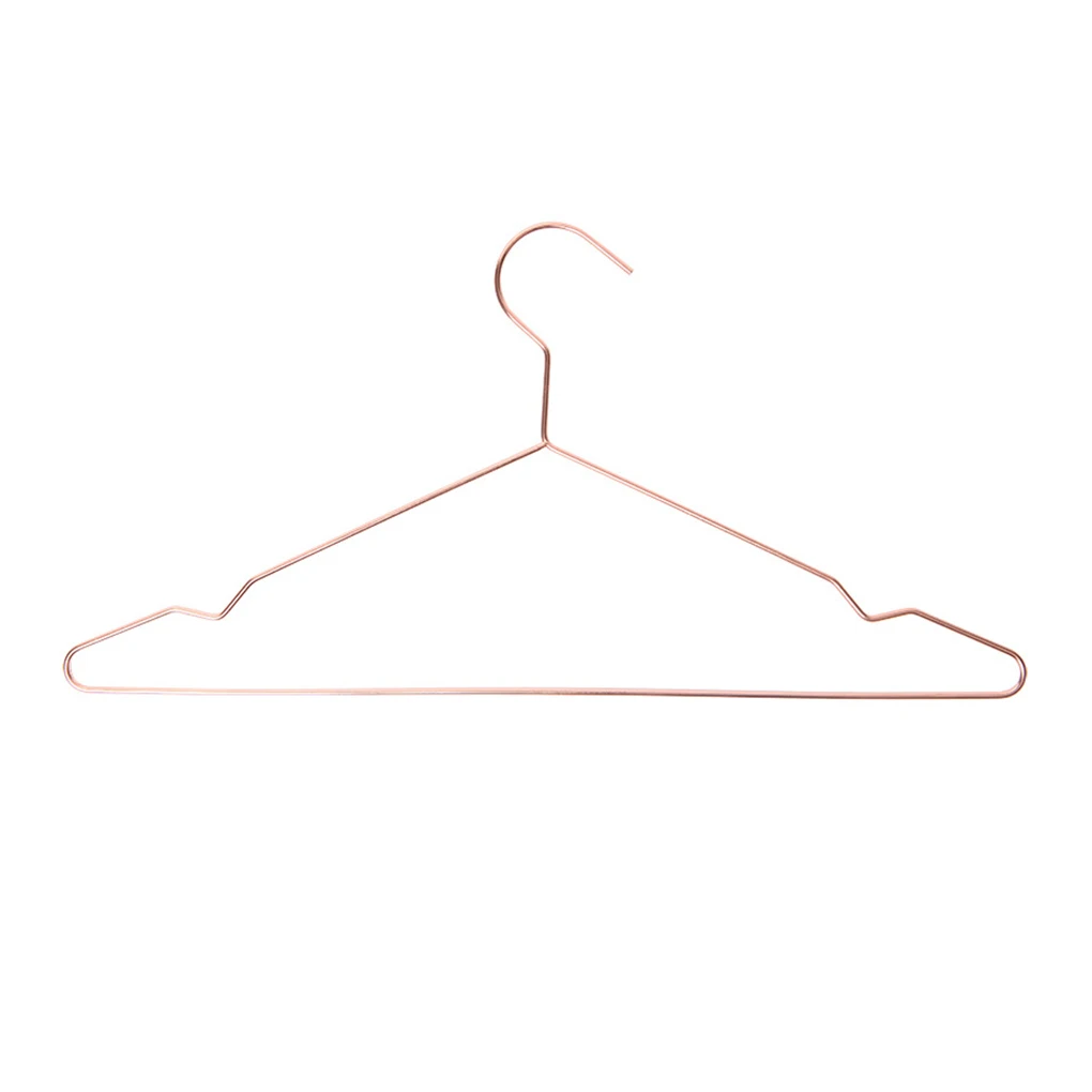Iron Wire Non-slip Anti-rust Coat Hanger Rose Gold Clothes Garment Trouser Dress Clothes-rack 42x21cm
Iron Wire Non-slip Anti-rust Coat Hanger Rose Gold Clothes Garment Trouser Dress Clothes-rack 42x21cm