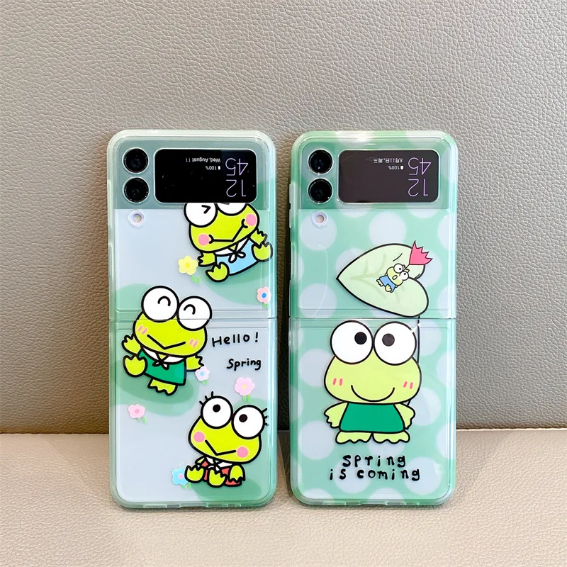 Cartoon Frog Phone Case for Samsung Galaxy Z Flip 3 Z Flip 4 Hard PC Back Cover for ZFlip3 ZFlip4 Case Shell
Cartoon Frog Phone Case for Samsung Galaxy Z Flip 3 Z Flip 4 Hard PC Back Cover for ZFlip3 ZFlip4 Case Shell