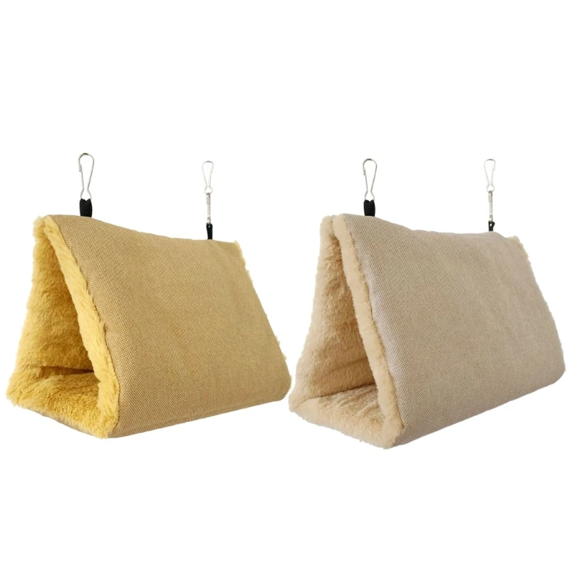 Plush Bird Sleeping Bed Parrot Hideaway Shed House for Parakeet Winter Warm Bird Nest Shed Parrot Hammock Swing D0LD
Plush Bird Sleeping Bed Parrot Hideaway Shed House for Parakeet Winter Warm Bird Nest Shed Parrot Hammock Swing D0LD