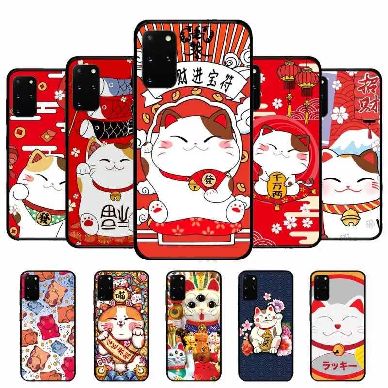 cute lucky cat kawaii Phone Case for Samsung S10 21 20 9 8 plus lite S20 UlTRA 7edge 
cute lucky cat kawaii Phone Case for Samsung S10 21 20 9 8 plus lite S20 UlTRA 7edge