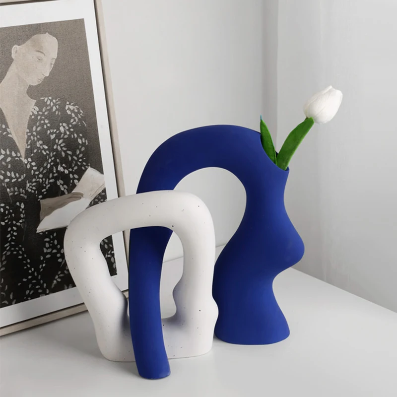 Luxury Ceramic Vase Modern Flower Desk Nordic Living Room Outdoor Vase Aesthetic Minimalist Floor Deco Decoration Home WWH25XP
Luxury Ceramic Vase Modern Flower Desk Nordic Living Room Outdoor Vase Aesthetic Minimalist Floor Deco Decoration Home WWH25XP