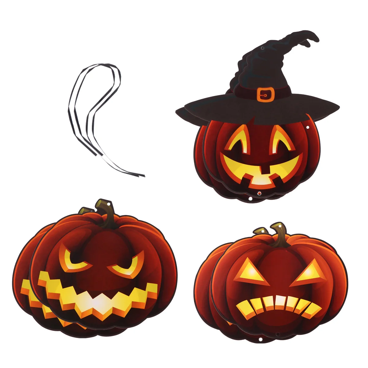 2Pcs Pumpkin String Pendants Chic Cartoon Scene Layout Props Pendant Hanging Decor for Party Kindergarten
2Pcs Pumpkin String Pendants Chic Cartoon Scene Layout Props Pendant Hanging Decor for Party Kindergarten