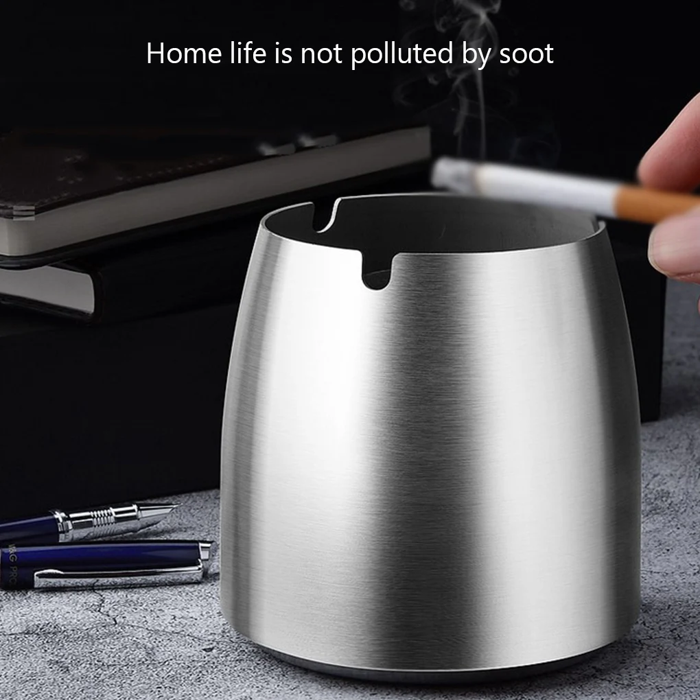 Outdoor Ashtray with Lid for Cigarettes Stainless Steel Windproof Rainproof Ashtray for Outside Home Table Bar KTV
Outdoor Ashtray with Lid for Cigarettes Stainless Steel Windproof Rainproof Ashtray for Outside Home Table Bar KTV