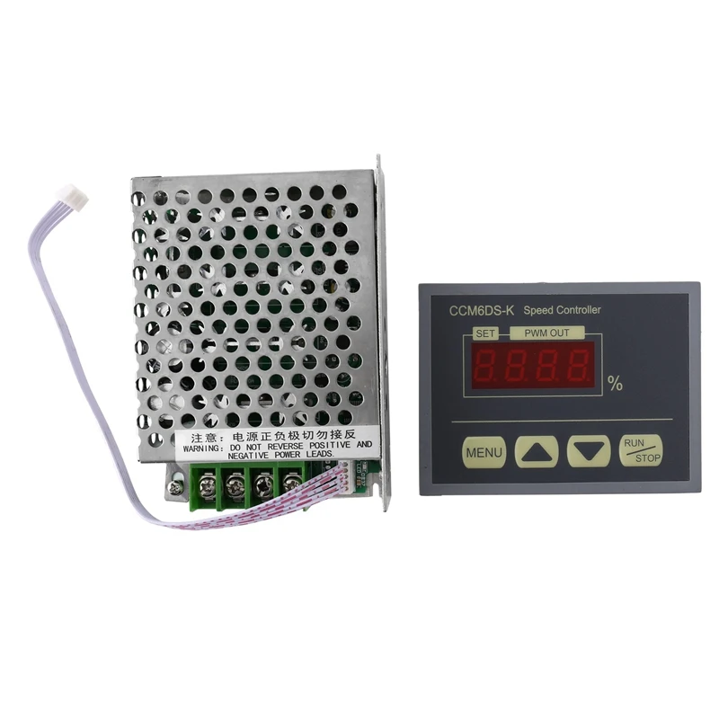 12-80V 30A DC Motor Speed Controller Governor + Digital Display CCM6DS-K Motor Speed Controller
12-80V 30A DC Motor Speed Controller Governor + Digital Display CCM6DS-K Motor Speed Controller