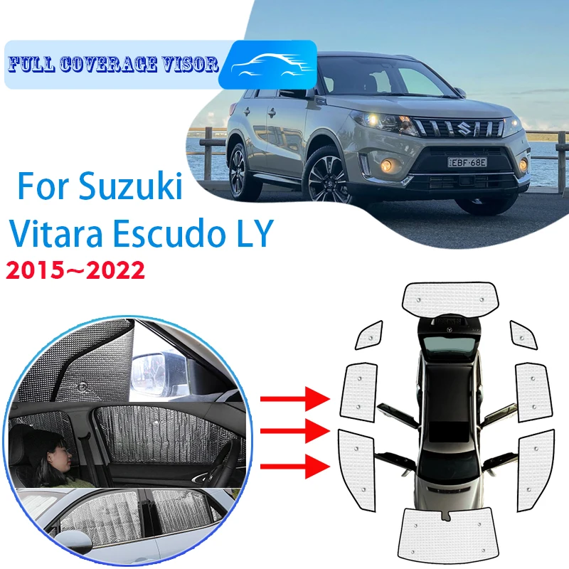 For Suzuki Vitara Escudo LY 2015~2022 2016 Car Window Windshield Sunshade Front UV Protect Reflector Sun Shade Auto Sun Visor
For Suzuki Vitara Escudo LY 2015~2022 2016 Car Window Windshield Sunshade Front UV Protect Reflector Sun Shade Auto Sun Visor