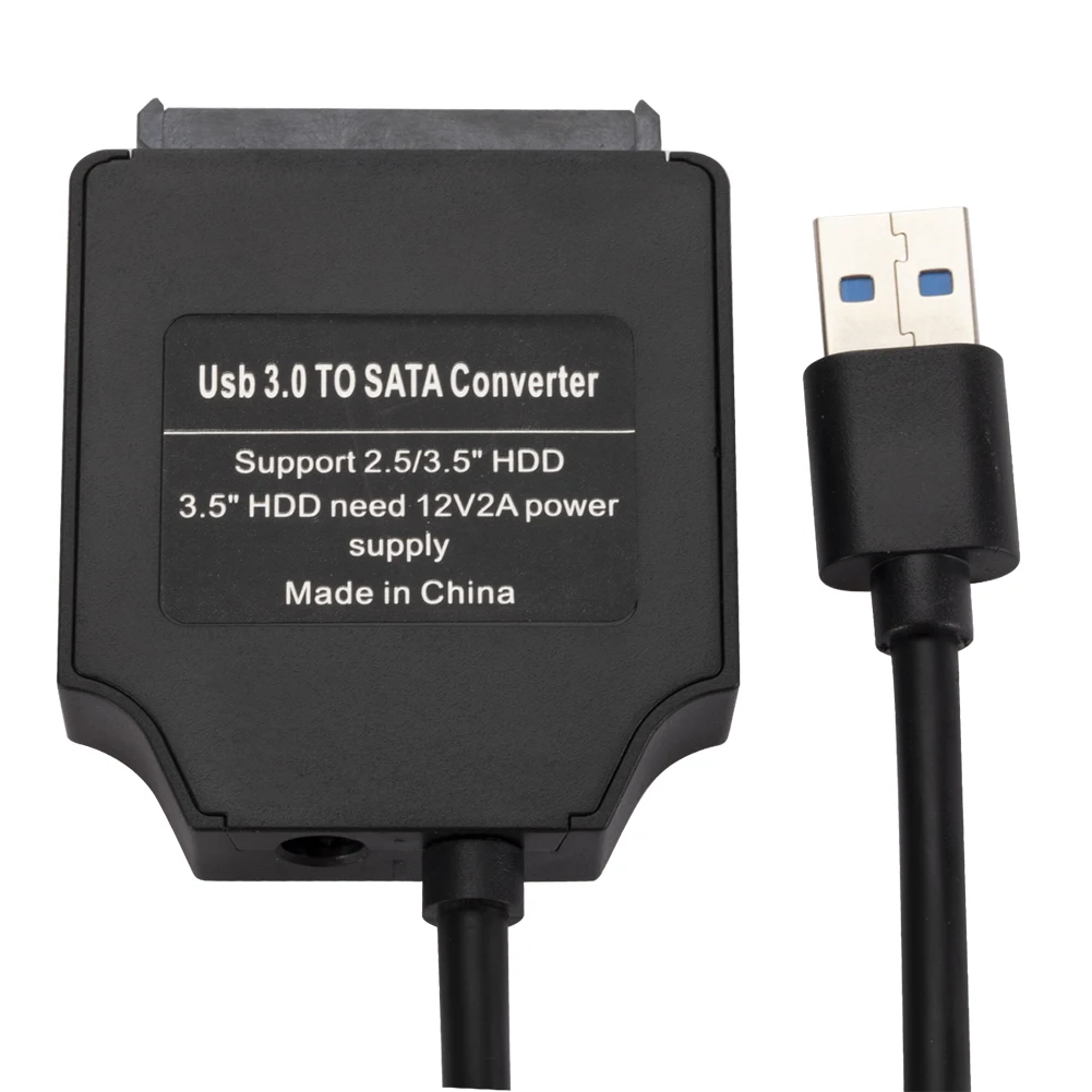 Кабель SATA-USB 3,0/2,0, 5 Гбит/с для внешнего жесткого диска 3,5/2,5 дюйма, SSD, жесткого диска, SATA 3, адаптер USB 3,0 на Sata III, шнур, кабель
Кабель SATA-USB 3,0/2,0, 5 Гбит/с для внешнего жесткого диска 3,5/2,5 дюйма, SSD, жесткого диска, SATA 3, адаптер USB 3,0 на Sata III, шнур, кабель