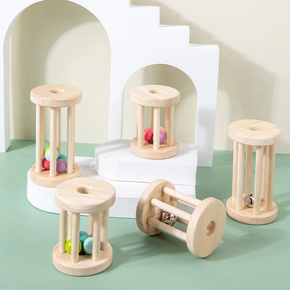 Children‘s Montessori Early Childhood Education Soothing Toys, Baby Can Grasp, Bite, Ring The Bell And Enlighten Wooden Toys
Children‘s Montessori Early Childhood Education Soothing Toys, Baby Can Grasp, Bite, Ring The Bell And Enlighten Wooden Toys
