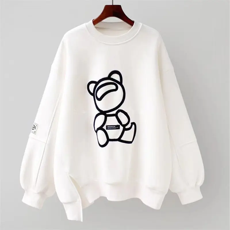 Women's Harajuku Loose Bear Oversized Sweater Retro Harajuku 2021 Spring and Autumn New Jacket Pullover Long-sleeved Sweater
Women's Harajuku Loose Bear Oversized Sweater Retro Harajuku 2021 Spring and Autumn New Jacket Pullover Long-sleeved Sweater