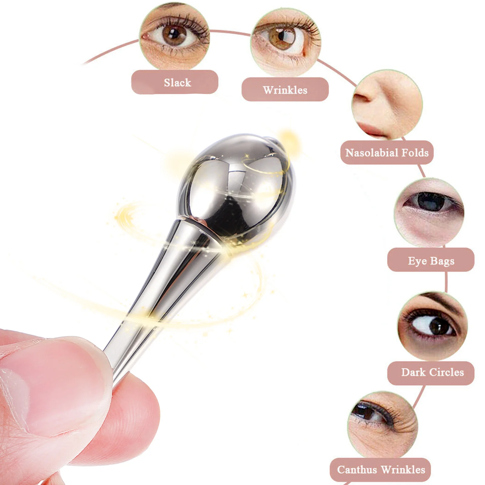 Eye Creamstickface Wand Facial Mixing Beauty Spoon Scoop Skin Wrinkle Sticks Manual Relief Applicator Tool Fatigue Rod Wrinkles
Eye Creamstickface Wand Facial Mixing Beauty Spoon Scoop Skin Wrinkle Sticks Manual Relief Applicator Tool Fatigue Rod Wrinkles