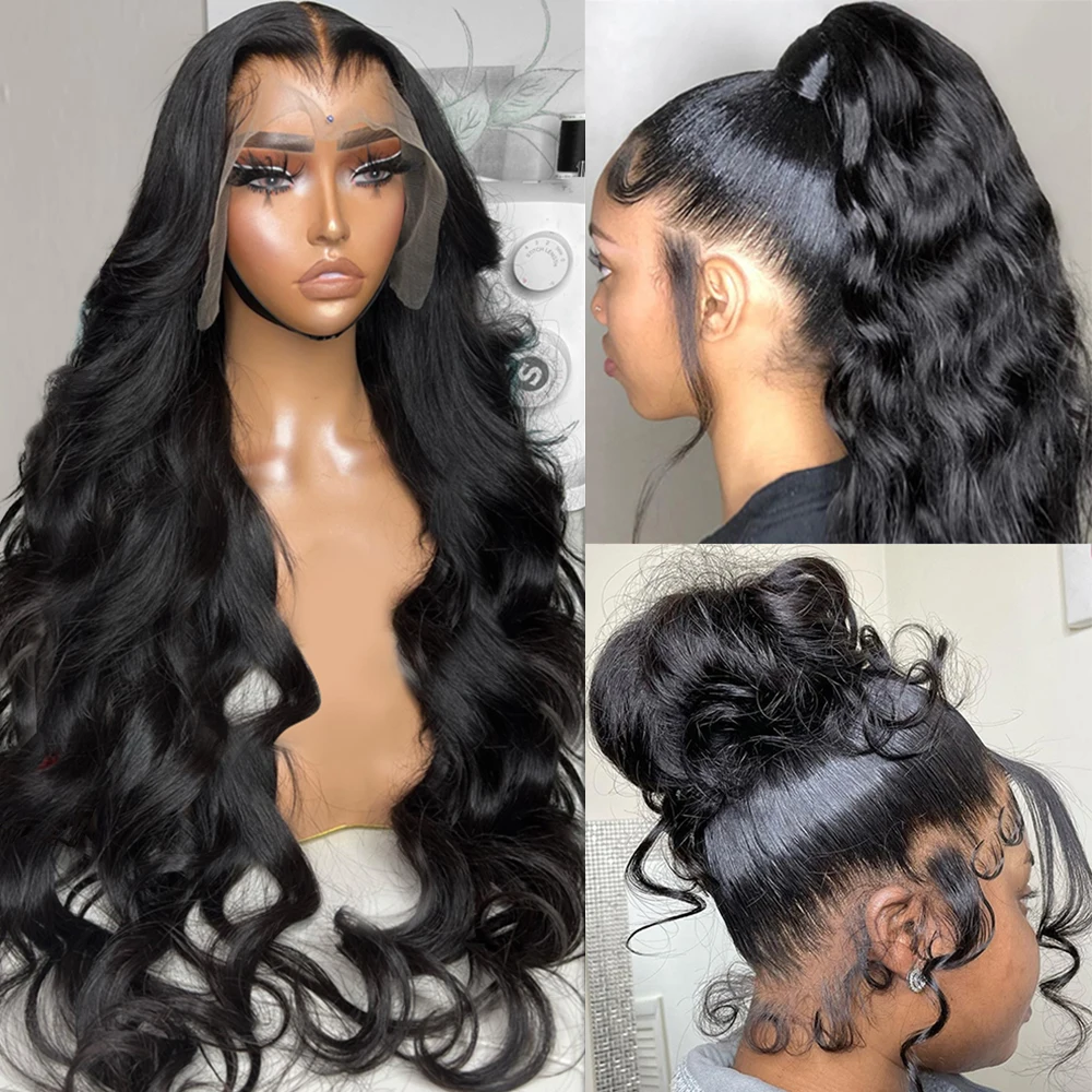13X4 HD Lace Frontal Wig 30 Inch Body Wave Lace Front Wig 180% Brazilian Transparent Wet And Wavy Lace Front Human Hair Wigs
13X4 HD Lace Frontal Wig 30 Inch Body Wave Lace Front Wig 180% Brazilian Transparent Wet And Wavy Lace Front Human Hair Wigs